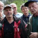 Ornithologe Alwin Schöneberger und Amphibienspezialist Herbert Wust 