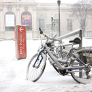 Schnee rund um den Wiener Ring (MQ, NHM, Heldenplatz)