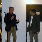 08 Primarius Albert Lingg_ Leiter der Abteilung Psychiatrie II in Rankweil_ und K__nstler Winfried Nussbaumm__ller.JPG