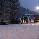 Bilder der Unfallstelle auf der B20