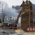 Feuriges Erlebnis an der Achmühle
