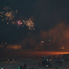 Feuerwerk und Funken 2013 in Thüringen.