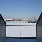 Cashpoint Arena schneebedeckt Impressionen von Luggi Knobel