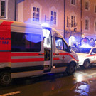 Arbeiter stürzt von Gerüst