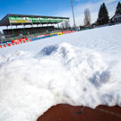 Reichshofstadion im Winterschlaf Impressionen von Philipp Steurer