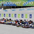 Olympia 2010: Biathlon 15 km-Massenstart der Herren