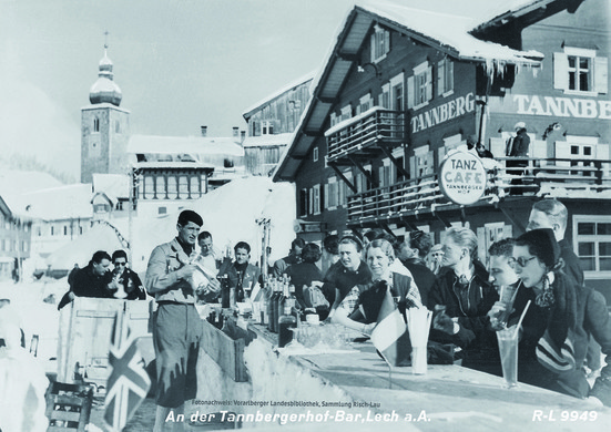 Aprés Ski im Stil der guten alten Zeit.