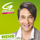 Plakate der Grünen zeigen Politiker wie Strache oder Stronach als Frauen