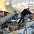    Arbeiten gehen weiter