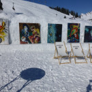 Kunstprojekt Eis und Gold II