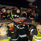 Busunglück auf der A 21