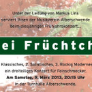 Konzert-Programm