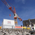 Baustelle auf 976 Meter Höhe