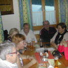 Gesellige Runde.