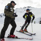 Weltmeisterin Shiffrin trainiert am Hochjoch im Montafon