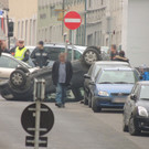 Auto überschlug sich: Leserreporterin beobachtete Unfall in Wien-Hernals