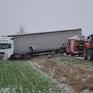 Lkw-Unfall auf der B17