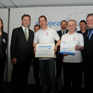Preisverleihung european energy award in Gold für Zwischenwasser