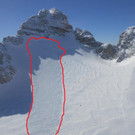 Lawine am Dachstein