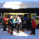 Skisafari bei Traumschnee