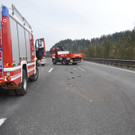 A2: Zwei Verletzte nach Auffahrunfall im Wechselabschnitt