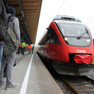 Umbau Bahnhof Hohenems: Bahnsteig 1 für Fahrgäste freigegeben