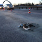 Auffahrunfall auf der A8