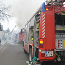 Dachstuhl eines Heurigen in Wien-Döbling brannte