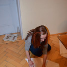33 Anja _14_ faltet die Stoffwindel.JPG