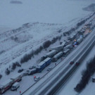 Massenkarambolage auf der A1 bei St. Pölten