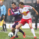 Austria Wien gegen Red Bull Salzburg: 1:1