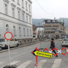 Baustelle Rathausstraße