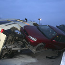 Bilder vom Unfall auf der A1