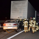 A1: Zwei Verletzte bei schwerem Unfall im Bezirk Wien-Umgebung