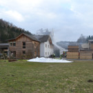 Einsatz bei Brand in Gewerbebetrieb in Oberschlatten (Gemeinde Bromberg / Bezirk Wiener Neustadt)