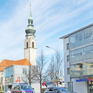 Zusammenstoß auf der Kreuzung