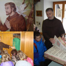 Pater Rufus begeisterte die Schüler mit seinen Erzählungen.