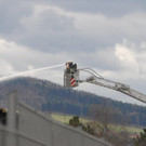 Hallenbrand in Wilhelmsburg 