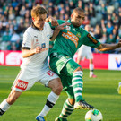 Match: SK Rapid Wien gegen SC Wiener Neustadt am 13. April 2013 in Wien