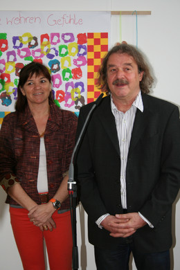 Doris Bauer-Böckle und Dr. Hans Peter Oswald.