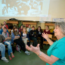 Zeitzeugin Marion Wolff auf Einladung des Jewish Welcome Service in Wien zu Besuch