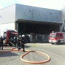 Großbrand bei Saubermacher in Wien-Liesing