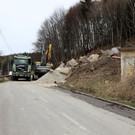 Sicherungsarbeiten in Hallwang