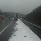 NÖ: Sattelzug auf der A21 brannte aus