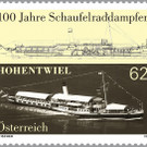 Sonderpostamt am 4. Mai auf dem Dampfer in Hard