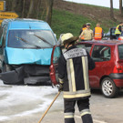 Frontalcrash in Trostberg