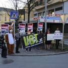 Bilder der Demonstration