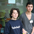 Franko und Bathuan verkauften Getr__nke und Speisen und kassierten daf__r einen tollen Gutschein_JPG-1367154906