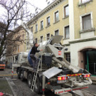    Baumaßnahmen für Küchenlift