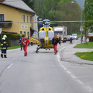 Schwerer Unfall in Kirchberg/Wechsel: Zwei Pkws zusammengestoßen